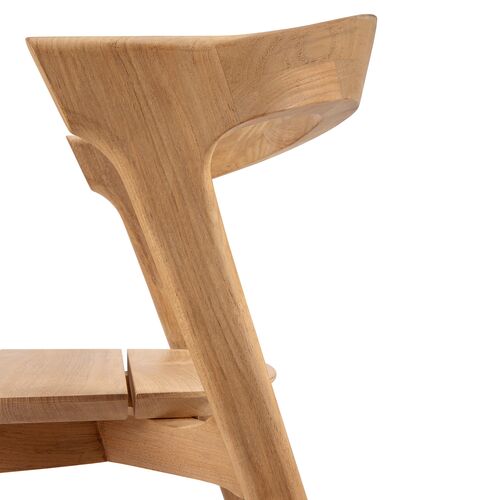 Bok Outdoor Teak Dining Chair, Nautral 5 Bok Outdoor Teak Dining Chair, Nautral