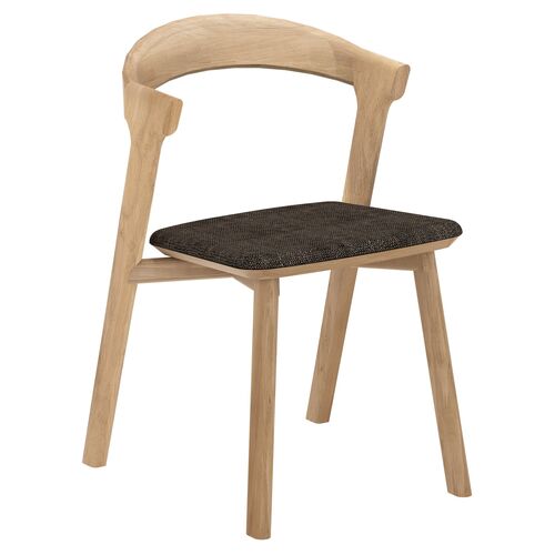 Bok Side Chair, Dark Brown 1 Bok Side Chair, Dark Brown