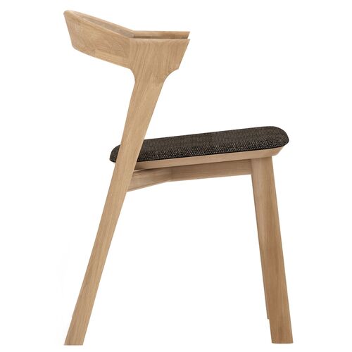 Bok Side Chair, Dark Brown 2 Bok Side Chair, Dark Brown
