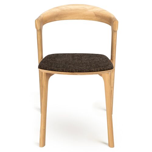 Bok Side Chair, Dark Brown 3 Bok Side Chair, Dark Brown