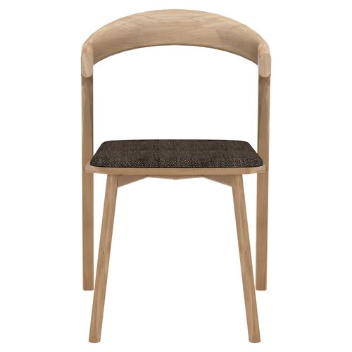 Bok Side Chair, Dark Brown 6 Bok Side Chair, Dark Brown