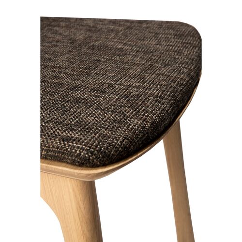 Bok Side Chair, Dark Brown 7 Bok Side Chair, Dark Brown