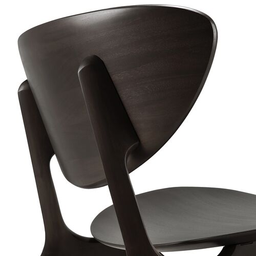 Eye Lounge Chair, Mahogany Dark Brown 8 Eye Lounge Chair, Mahogany Dark Brown
