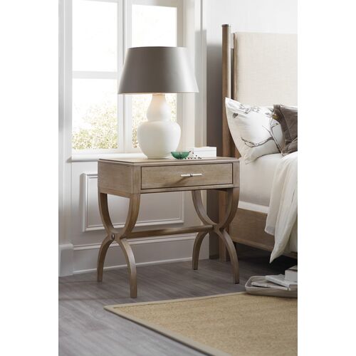 Affinity Leg Nightstand, Gray 2 Affinity Leg Nightstand, Gray