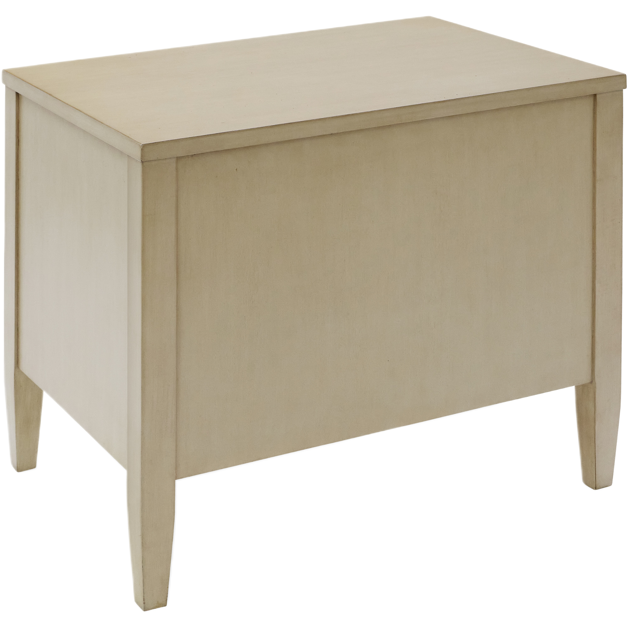 Scallop Chest, Gray Mahogany 6 Scallop Chest, Gray Mahogany