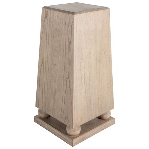 Chess Pedestal Table, Natural 1 Chess Pedestal Table, Natural