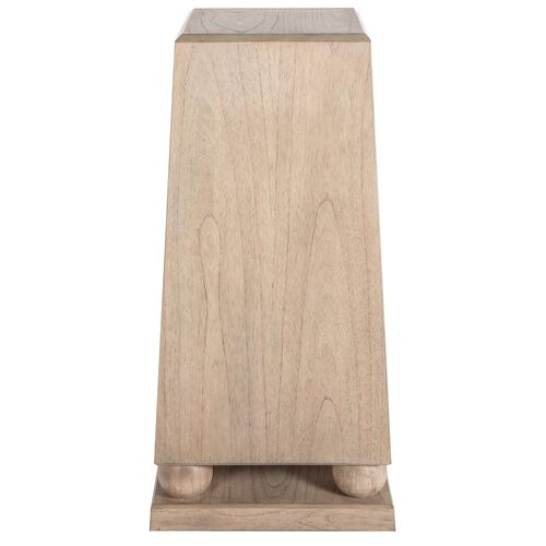 Chess Pedestal Table, Natural 2 Chess Pedestal Table, Natural