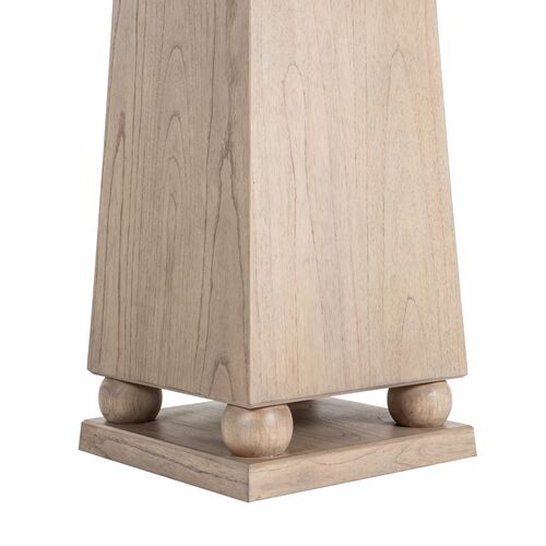 Chess Pedestal Table, Natural 4 Chess Pedestal Table, Natural