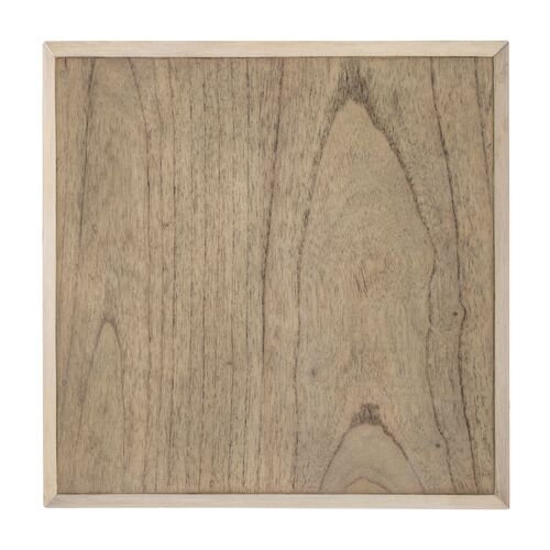 Chess Pedestal Table, Natural 5 Chess Pedestal Table, Natural