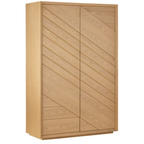 Margot Oak Storage Cabinet, Natural