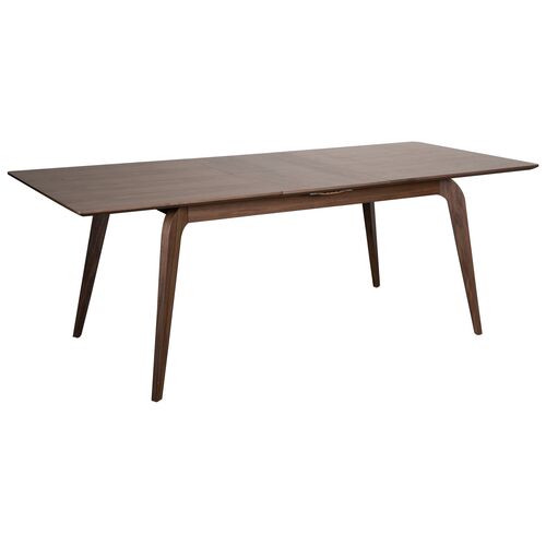 Roy Extension Dining Table, Walnut 1 Roy Extension Dining Table, Walnut