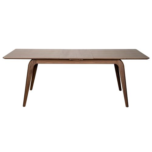 Roy Extension Dining Table, Walnut 4 Roy Extension Dining Table, Walnut