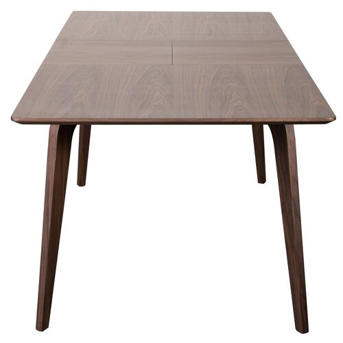 Roy Extension Dining Table, Walnut 5 Roy Extension Dining Table, Walnut