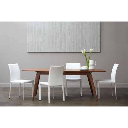 Roy Extension Dining Table, Walnut 9 Roy Extension Dining Table, Walnut