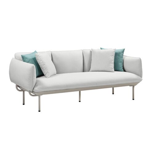 Arabella Outdoor Sofa, Light Grey 1 Arabella Outdoor Sofa, Light Grey