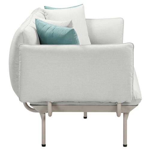 Arabella Outdoor Sofa, Light Grey 4 Arabella Outdoor Sofa, Light Grey