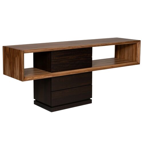 Mandie Console, Smoked Eucalyptus/Redgum 1 Mandie Console, Smoked Eucalyptus/Redgum