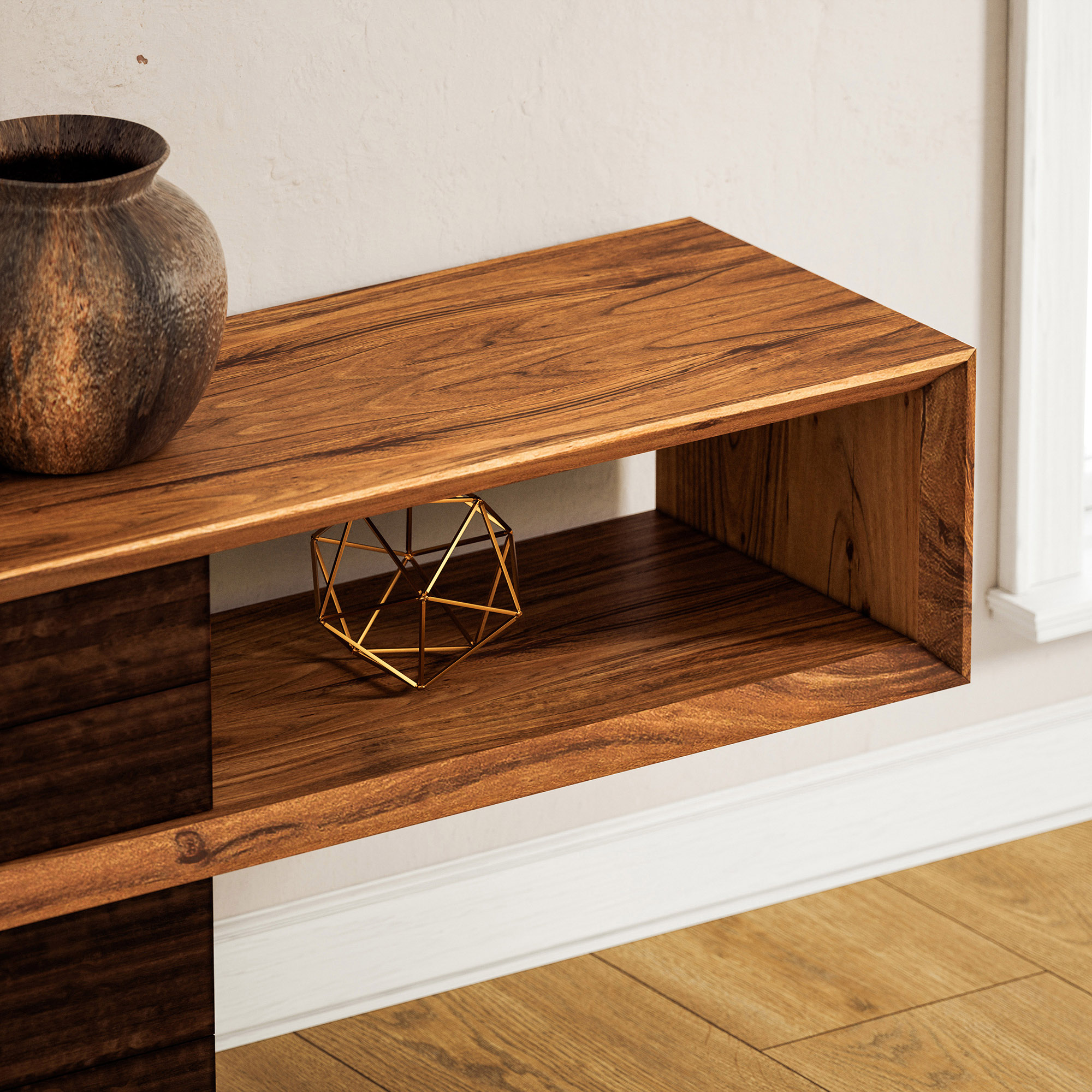 Mandie Console, Smoked Eucalyptus/Redgum 10 Mandie Console, Smoked Eucalyptus/Redgum