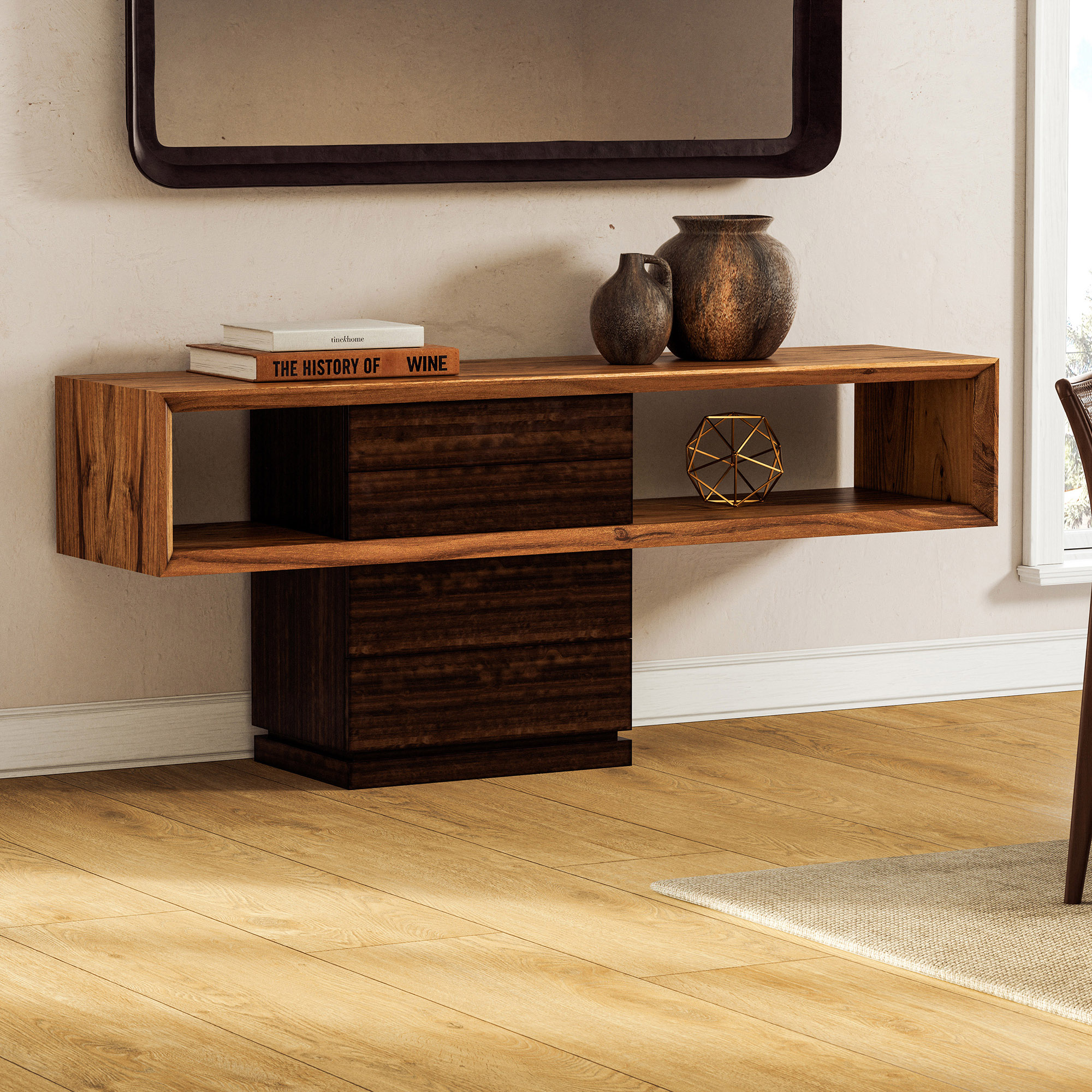 Mandie Console, Smoked Eucalyptus/Redgum 8 Mandie Console, Smoked Eucalyptus/Redgum