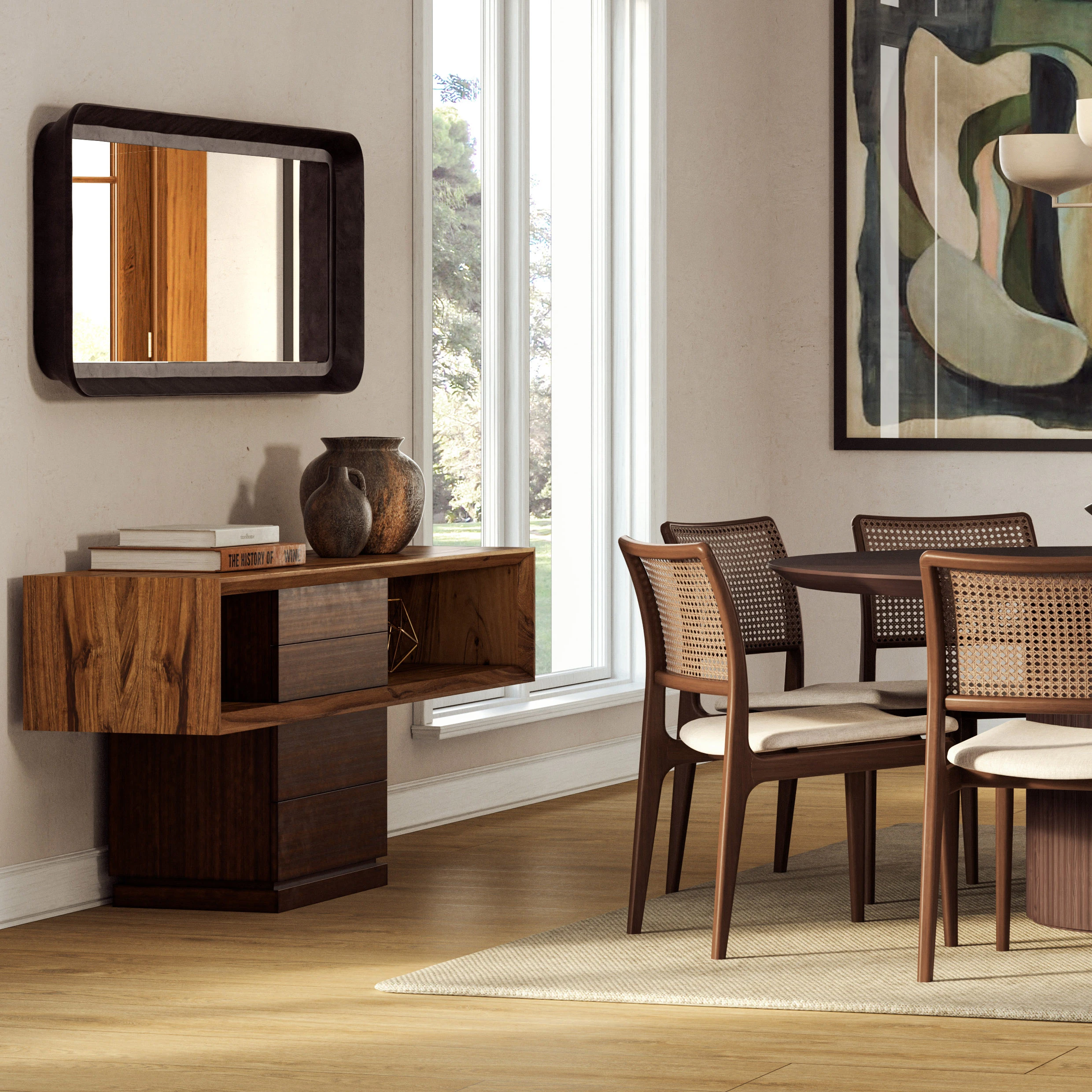 Mandie Console, Smoked Eucalyptus/Redgum 9 Mandie Console, Smoked Eucalyptus/Redgum