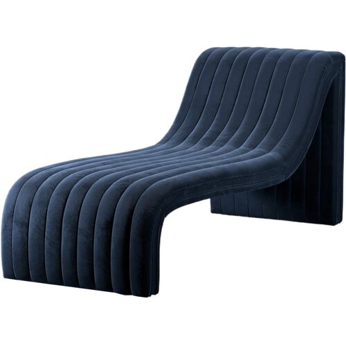 Vivian Velvet Chaise Lounge 1 Vivian Velvet Chaise Lounge