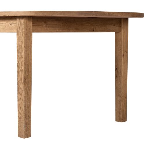 Megan Oval Dining Table, Worn Oak 12 Megan Oval Dining Table, Worn Oak