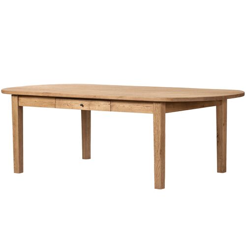 Megan Oval Dining Table, Worn Oak 13 Megan Oval Dining Table, Worn Oak