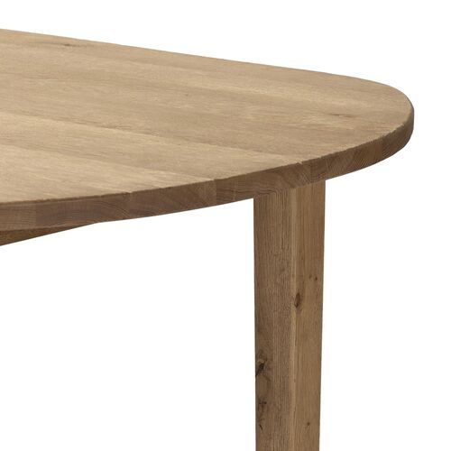 Megan Oval Dining Table, Worn Oak 7 Megan Oval Dining Table, Worn Oak