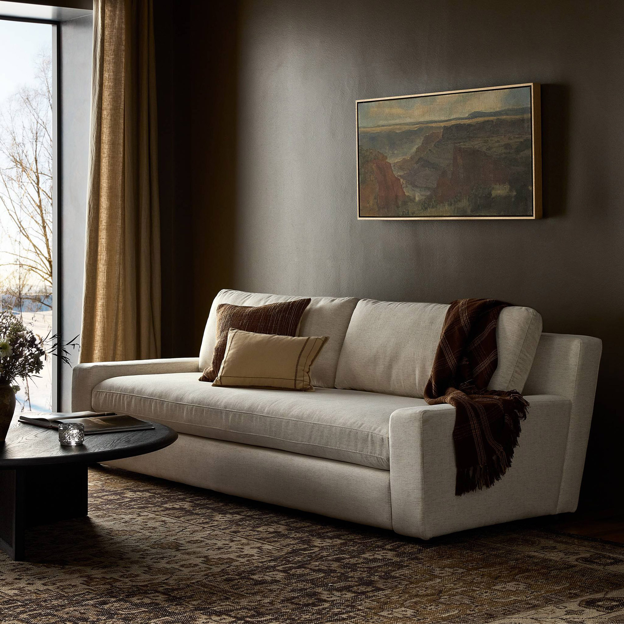 Cirelle Sofa, Crypton Nomad Snow Linen 2 Cirelle Sofa, Crypton Nomad Snow Linen