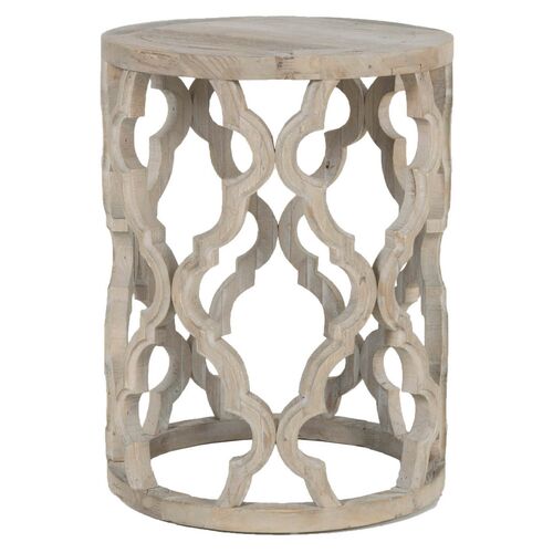 Maxime Small Side Table, Smoke Gray 1 Maxime Small Side Table, Smoke Gray
