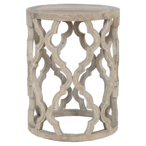 Maxime Small Side Table, Smoke Gray 2 Maxime Small Side Table, Smoke Gray