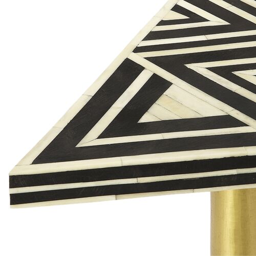 Vance Side Table, Black/White 5 Vance Side Table, Black/White