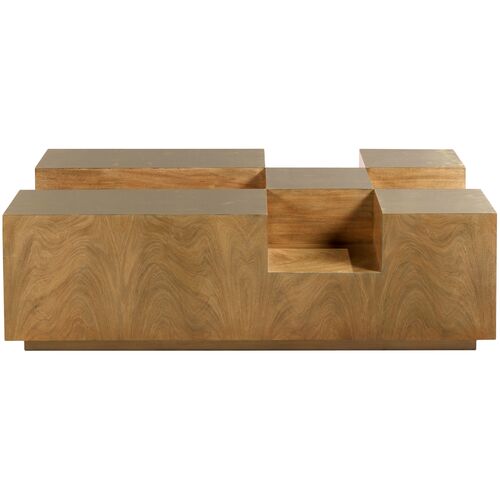 Plateau Cocktail Table, Almond 2 Plateau Cocktail Table, Almond