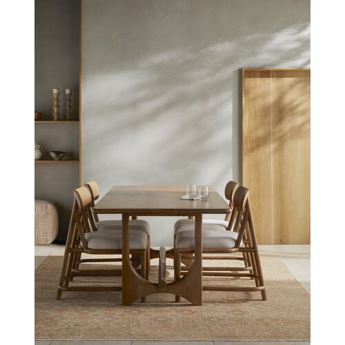 Orlen 78" Rectangular Wooden Dining Table 2 Orlen 78" Rectangular Wooden Dining Table