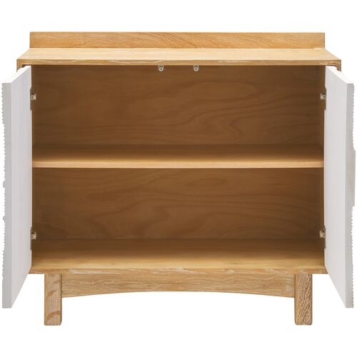Yesela Oak Cabinet, Natural/White 7 Yesela Oak Cabinet, Natural/White