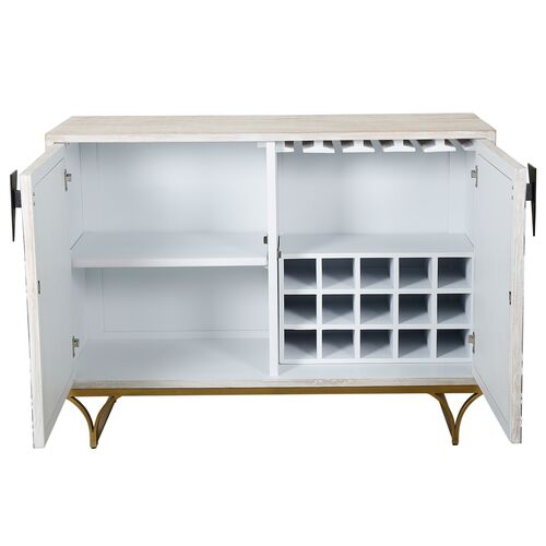 Lee Bone Inlay Bar Cabinet, Black/White/White Wash 7 Lee Bone Inlay Bar Cabinet, Black/White/White Wash