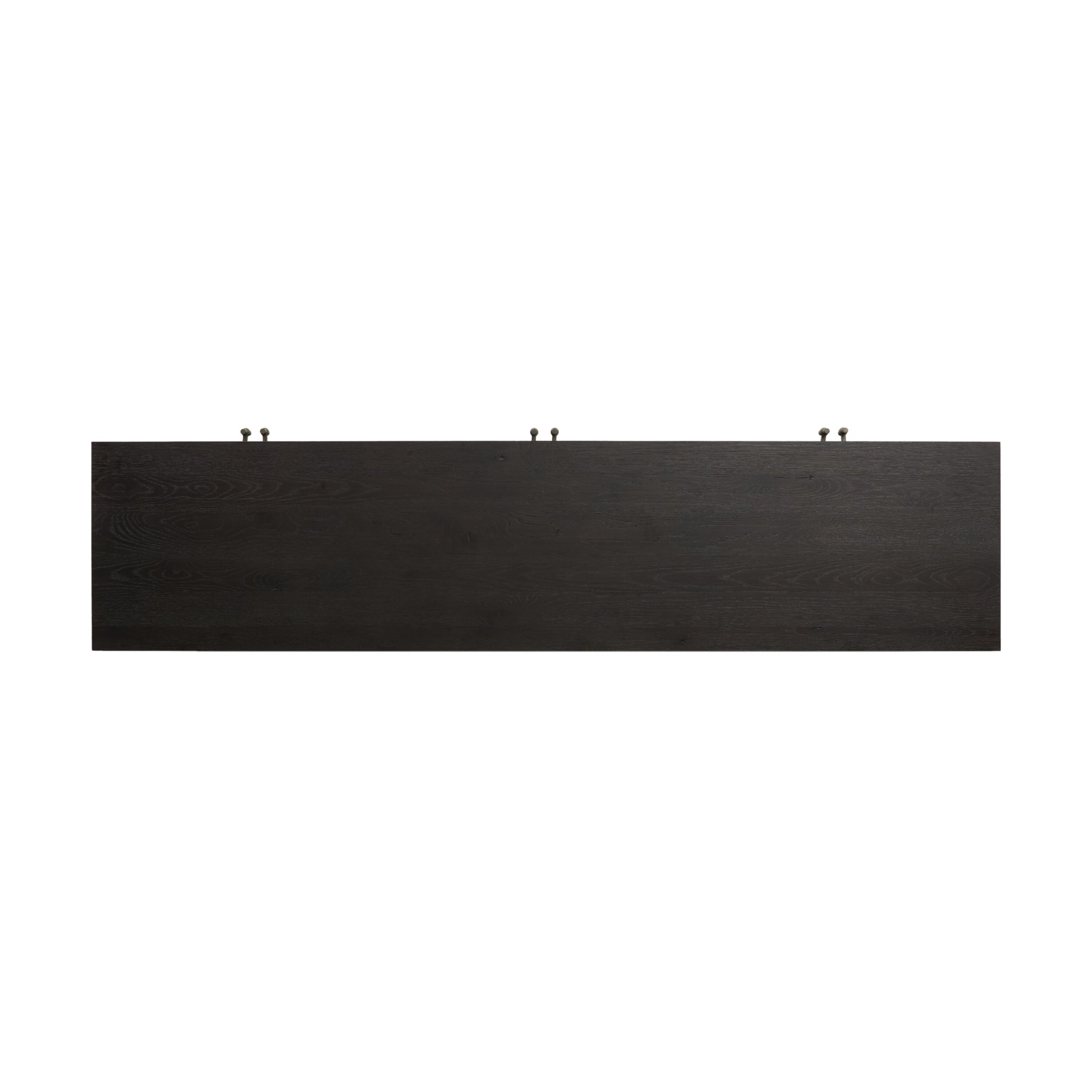 Scarlett 6-Door Media Console, Worn Black Oak 8 Scarlett 6-Door Media Console, Worn Black Oak