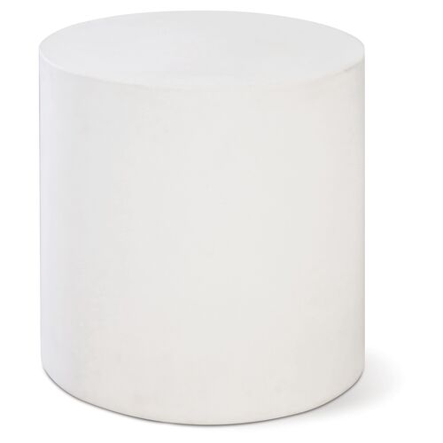 Bill Concrete Side Table, Pearl 1 Bill Concrete Side Table, Pearl