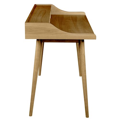 Reginald Desk, White Oak Veneer 3 Reginald Desk, White Oak Veneer