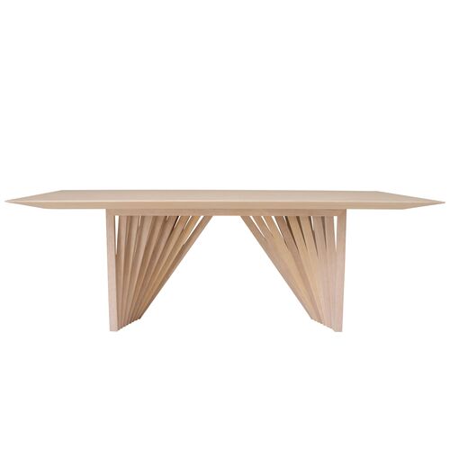 Bexley Wood Top Dining Table, Nevoa 2 Bexley Wood Top Dining Table, Nevoa