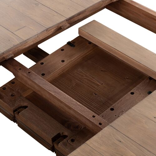 Pierce Extension Dining Table, Reclaimed Teak 8 Pierce Extension Dining Table, Reclaimed Teak