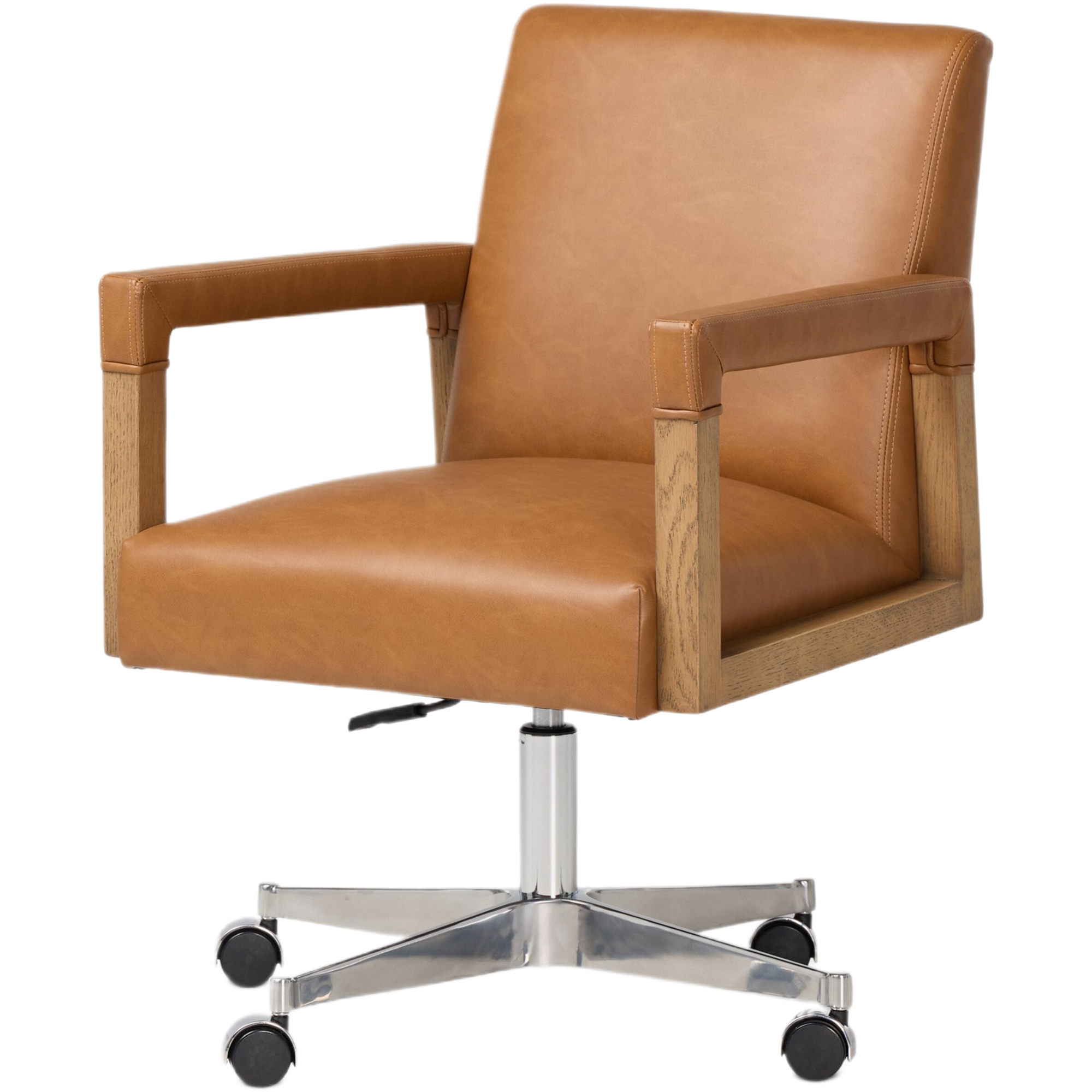 Fairlee Leather Desk Chair, Sierra Butterscotch 1 Fairlee Leather Desk Chair, Sierra Butterscotch