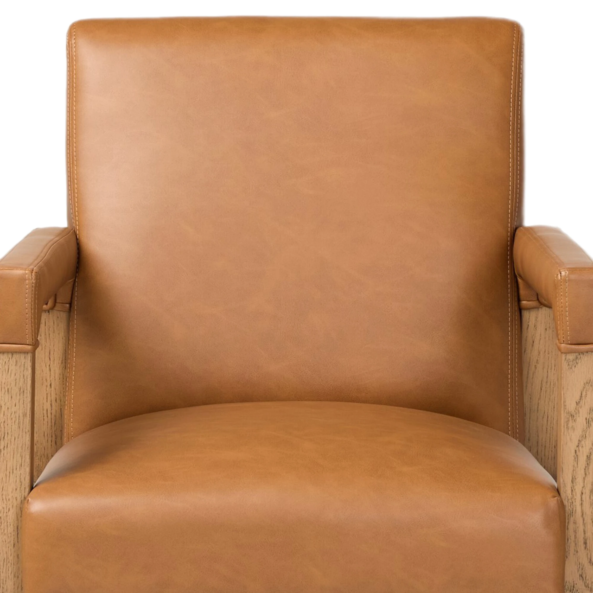 Fairlee Leather Desk Chair, Sierra Butterscotch 4 Fairlee Leather Desk Chair, Sierra Butterscotch