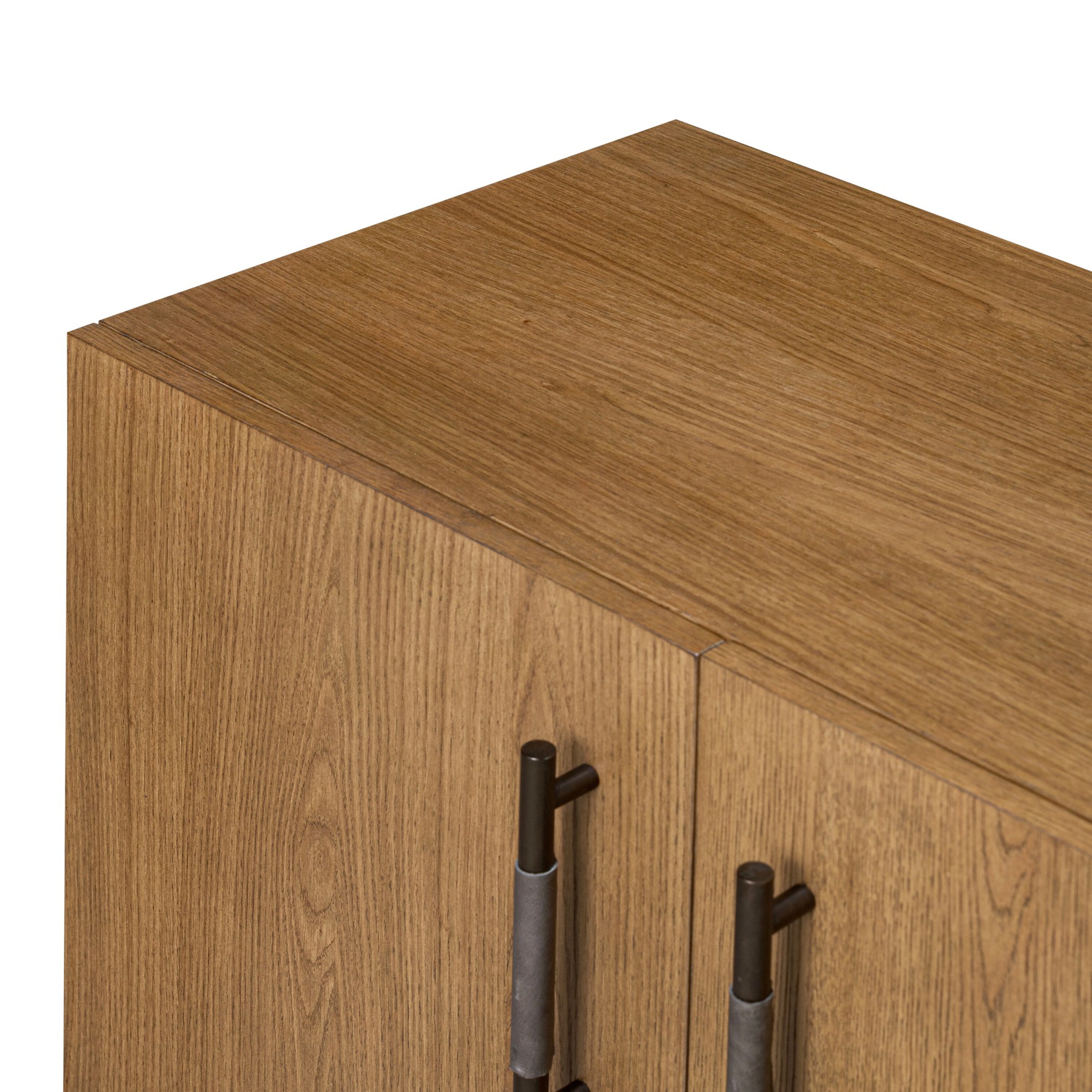 Jeremiah 4-Door Sideboard, Amber Oak 2 Jeremiah 4-Door Sideboard, Amber Oak