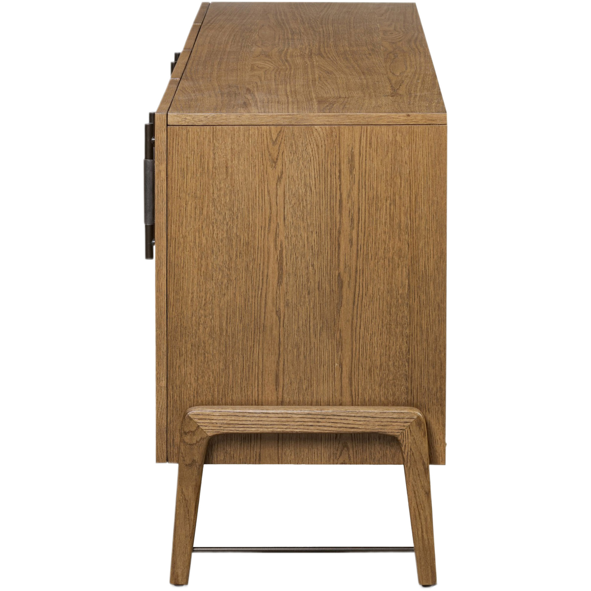 Jeremiah 4-Door Sideboard, Amber Oak 5 Jeremiah 4-Door Sideboard, Amber Oak