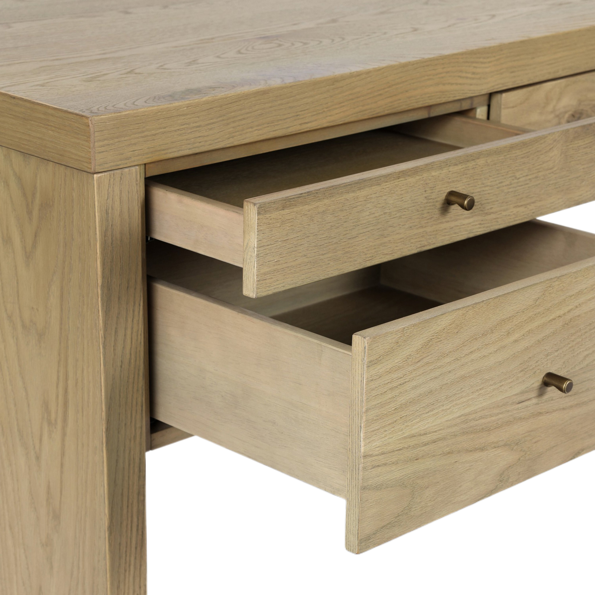 Hank Desk, Sandy Resawn Oak 2 Hank Desk, Sandy Resawn Oak