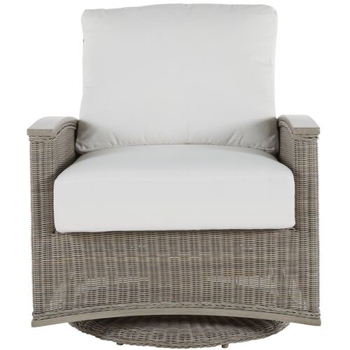 Astoria Outdoor Woven Wicker Swivel Glider 2 Astoria Outdoor Woven Wicker Swivel Glider