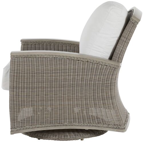 Astoria Outdoor Woven Wicker Swivel Glider 5 Astoria Outdoor Woven Wicker Swivel Glider