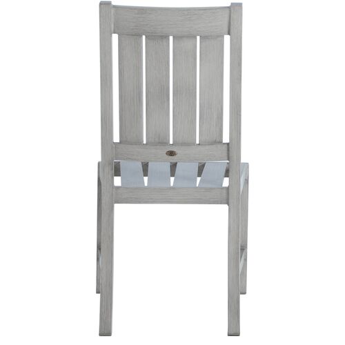 Club Croquet Outdoor Aluminum Side Chair with Cushion, Slate Grey 10 Club Croquet Outdoor Aluminum Side Chair with Cushion, Slate Grey