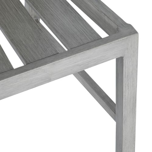 Club Croquet Outdoor Aluminum Side Chair with Cushion, Slate Grey 11 Club Croquet Outdoor Aluminum Side Chair with Cushion, Slate Grey